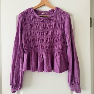 Anthropologie pilcro top